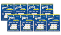 Mack's paquete frontal de 48 pares mostrando protección y comodidad