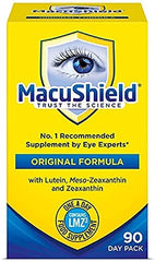 MacuShield cápsulas en mano para ilustrar tamaño y facilidad de ingestión, mejora la adherencia diaria