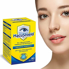 MacuShield detalle de la textura de la cápsula para evidenciar calidad y goma protectora del contenido