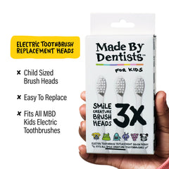 Made by Dentists cepillo recargable en uso mostrando limpieza efectiva