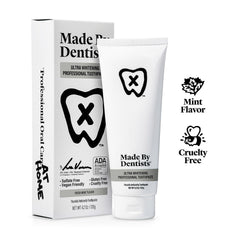 Made by Dentists tubos lado a lado para comparar cantidad del pack