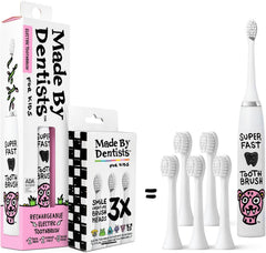Made by Dentists cepillo con diseño guepardo divertido y motivador