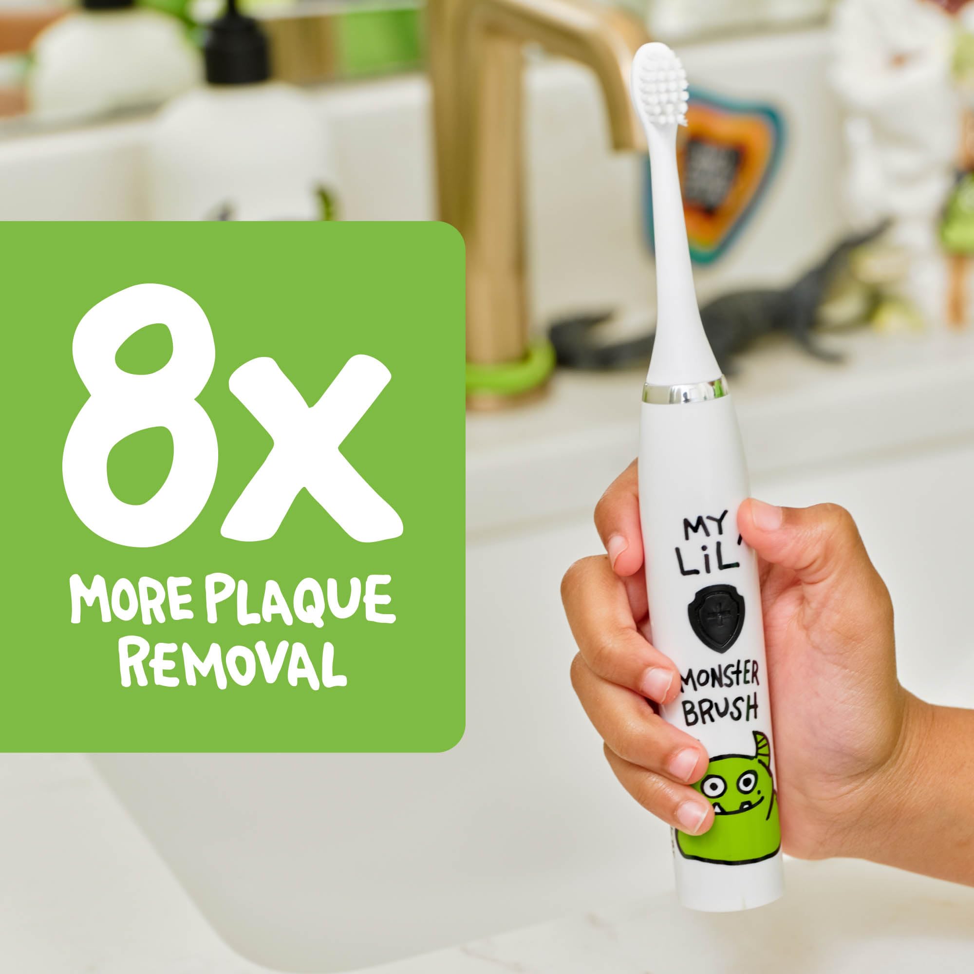 Made by Dentists mango ergonómico fácil de sostener para manos pequeñas