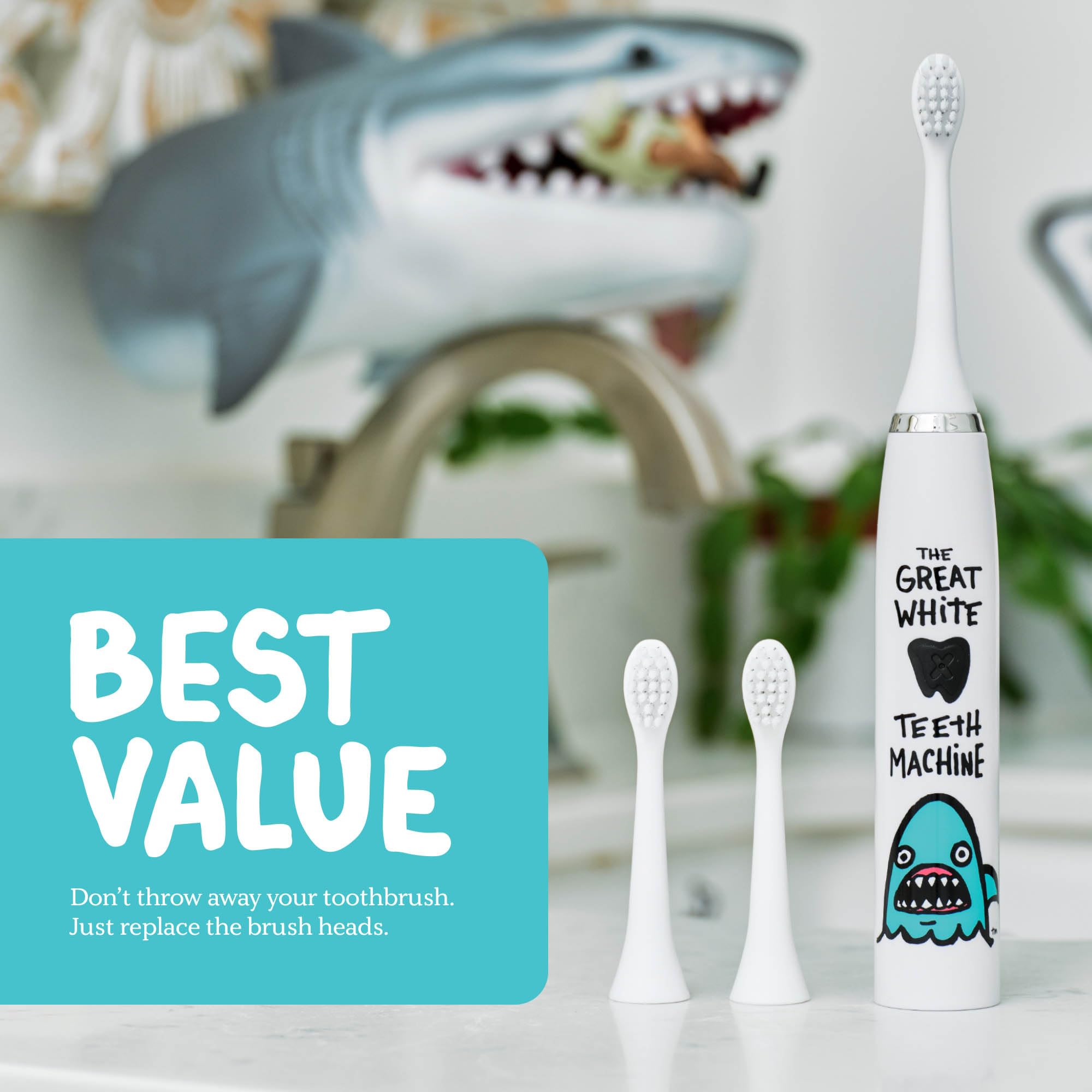 Made by Dentists comparación de tamaño del cabezal para bocas pequeñas