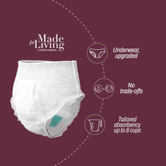Made for Living primer plano del tejido con Lycra para ajuste ceñido