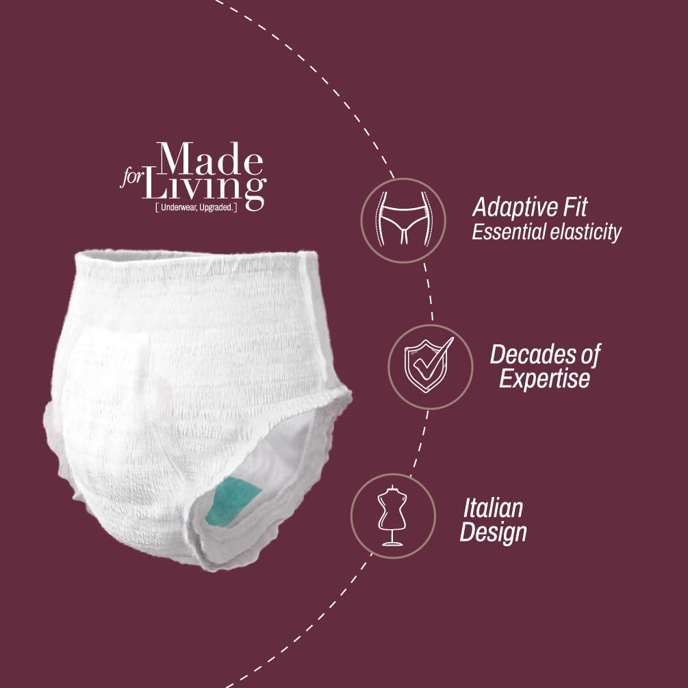 Made for Living núcleo absorbente demostrado, alta capacidad protectora
