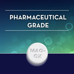 Mag-Ox etiqueta con ingredientes y dosis para confirmar composición segura