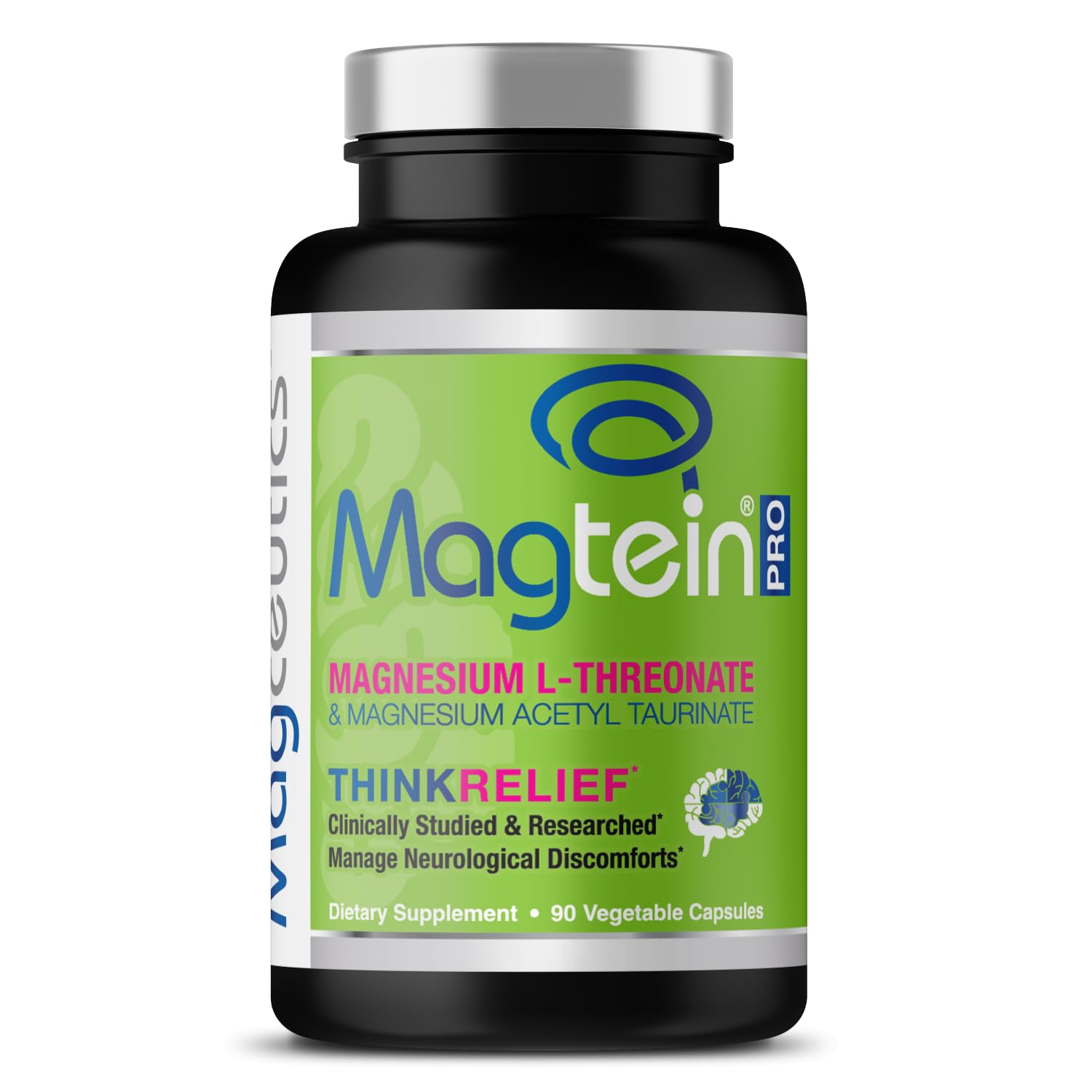 Magceutics MagteinPRO frente del envase mostrando presentación y beneficios