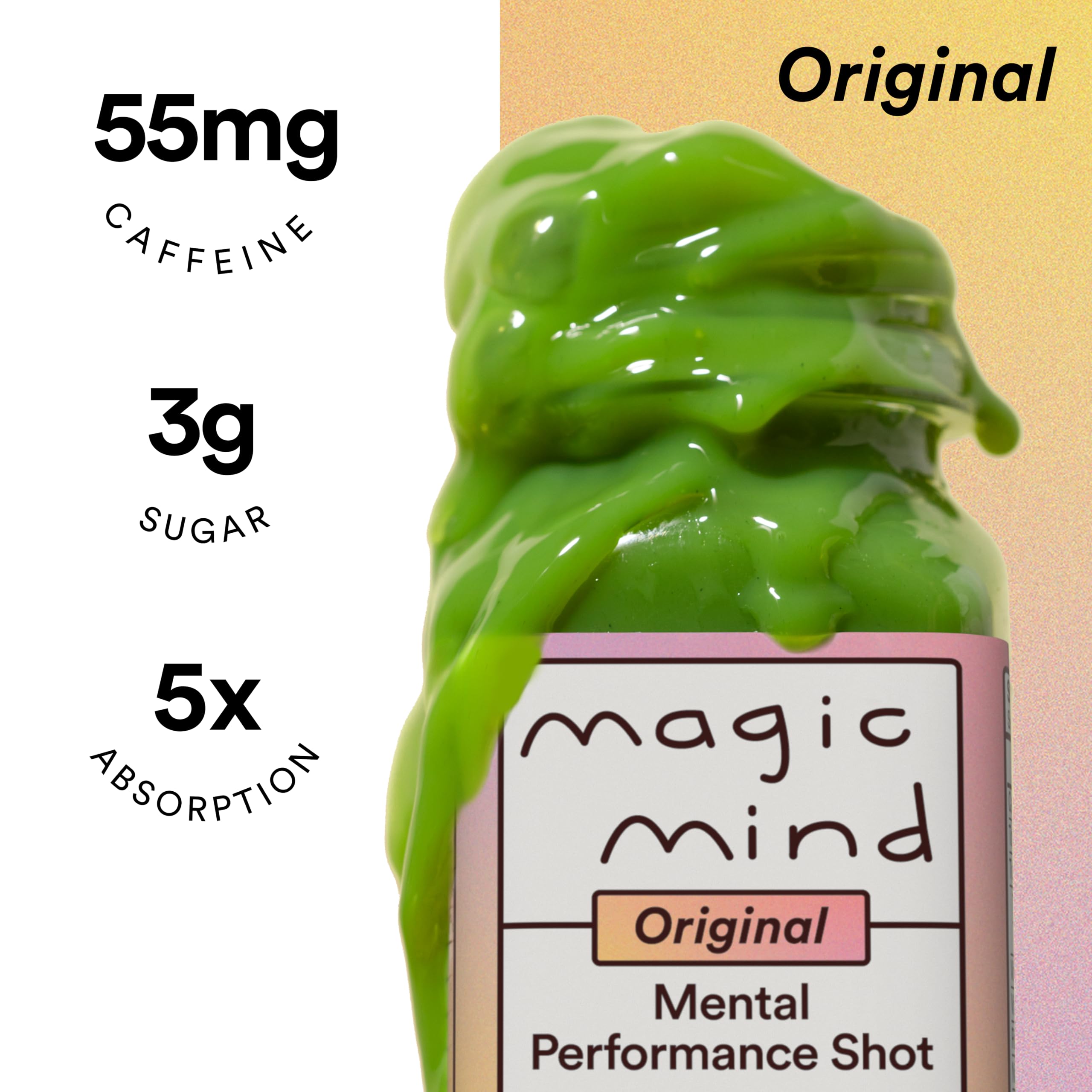 Magic Mind ingredientes naturales en primer plano con claridad mental