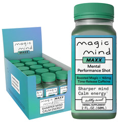 Magic Mind shot frontal del empaque mostrando envío fácil