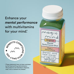 Magic Mind shot abierto mostrando textura líquida y fácil absorción