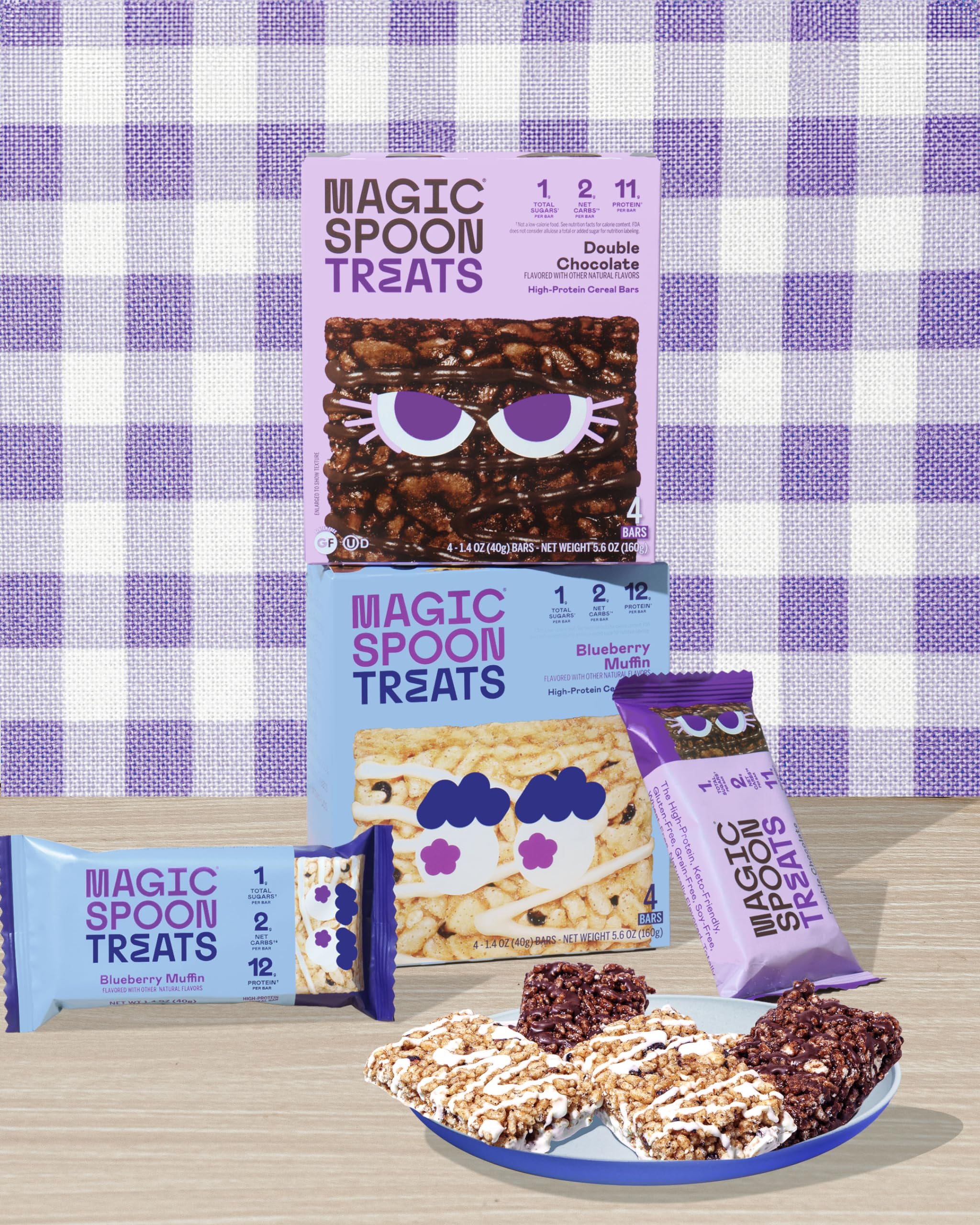 Magic Spoon en escena de cocina mostrando snack saludable y gusto