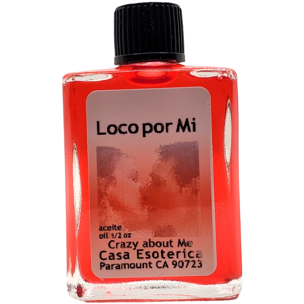 MAGICK SPACE frasco frontal del aceite Loco por mi Aceite con etiqueta clara y elegante