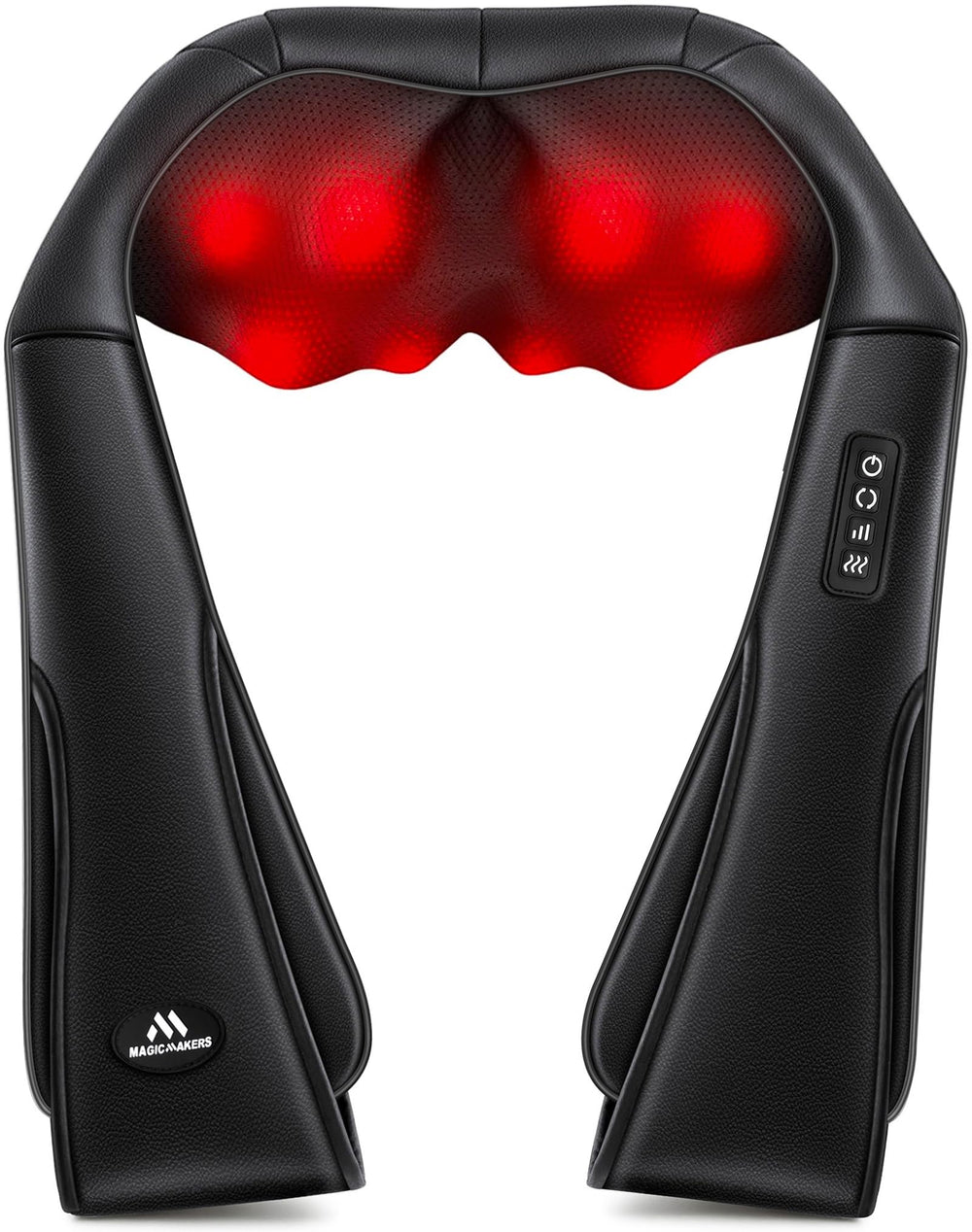 MagicMakers vista frontal del masajeador en forma de U para alivio inmediato