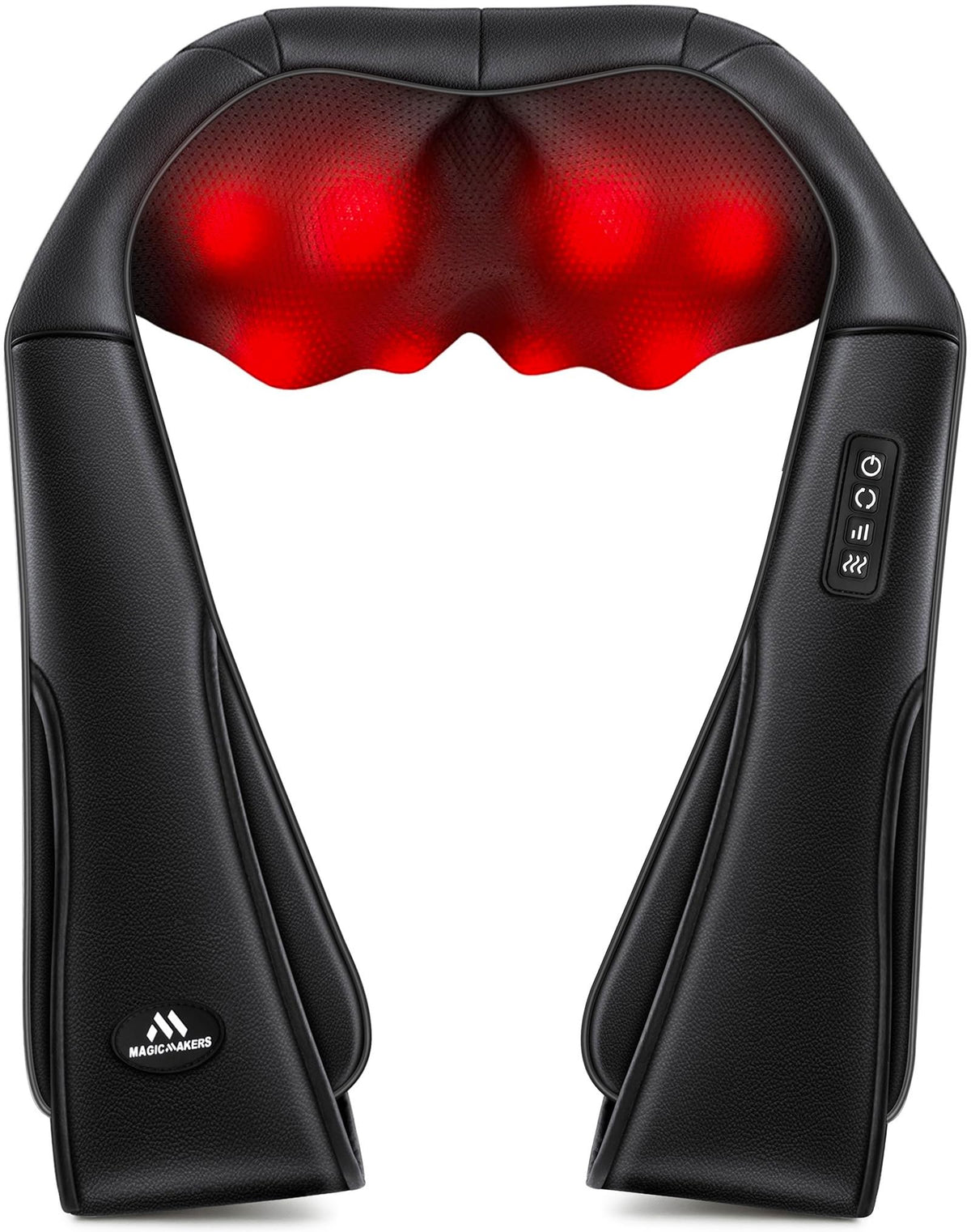 MagicMakers vista frontal del masajeador en forma de U para alivio inmediato