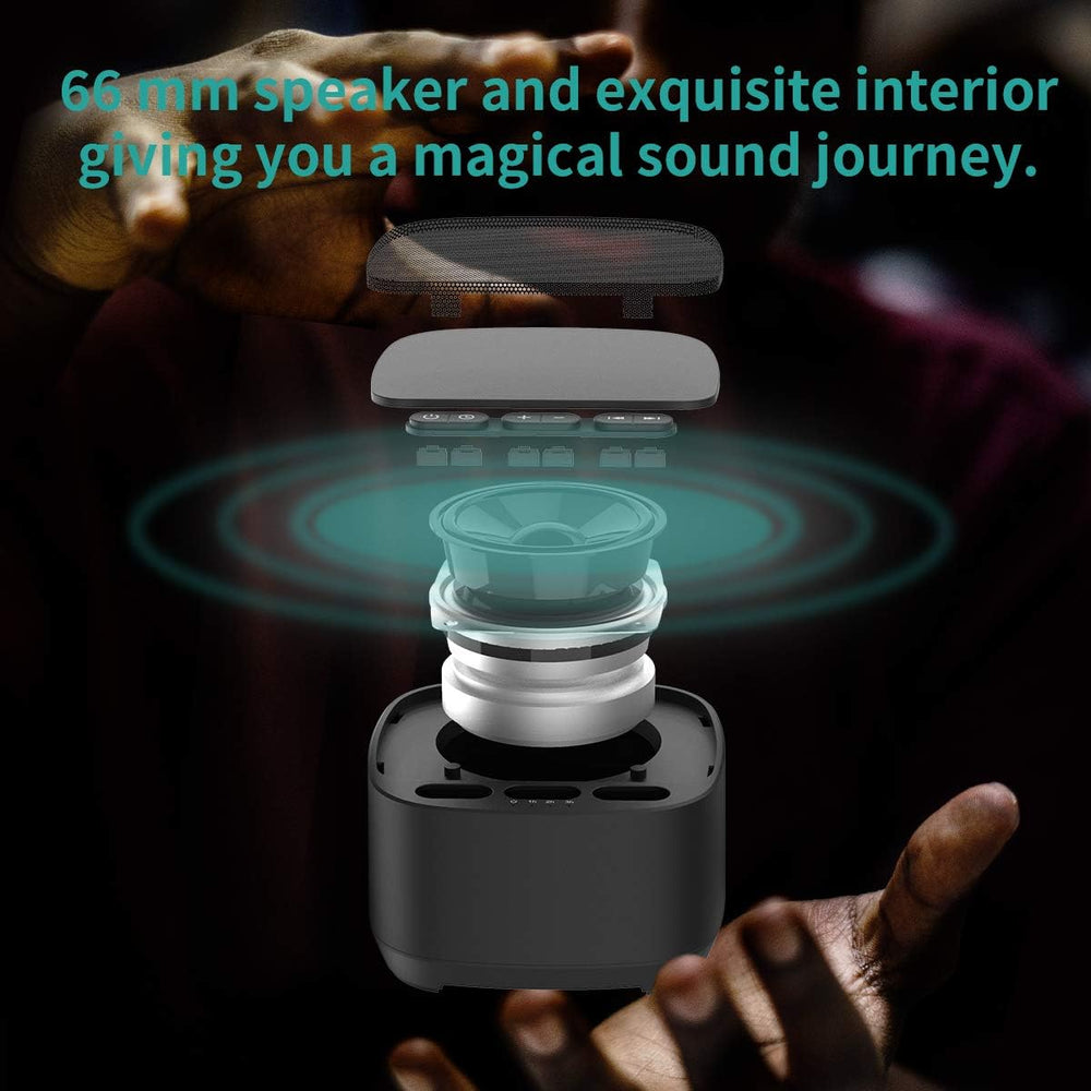 Magicteam en uso junto a una cuna creando ambiente sonoro relajante para bebé