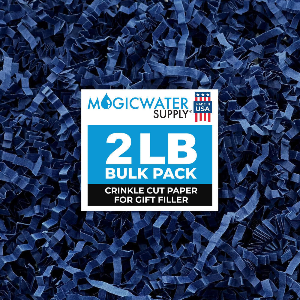 MagicWater empaque frontal azul marino mostrando cantidad y acabado estético
