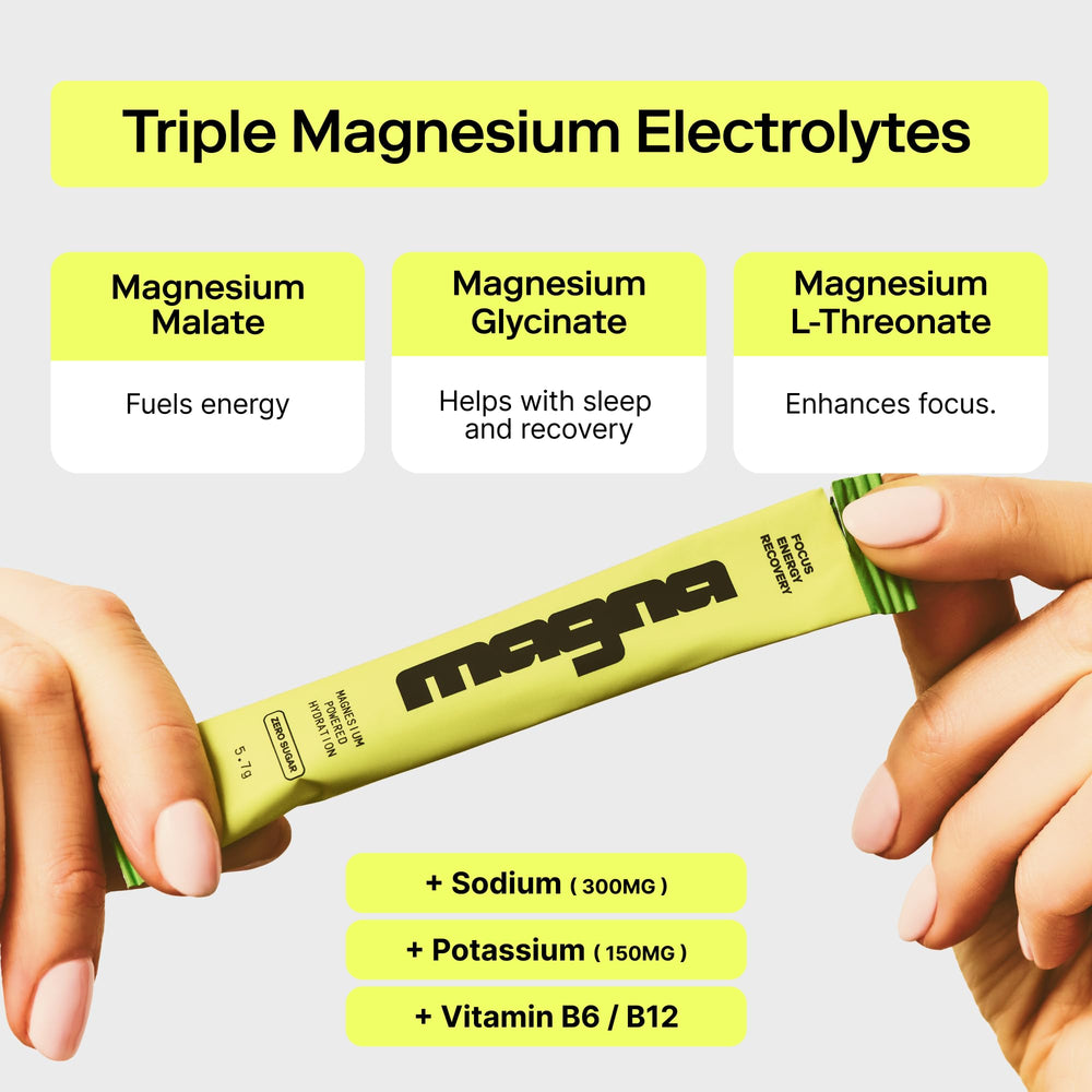 MAGNA mezclado en botella deportiva para hidratación móvil en entrenamientos y desplazamientos