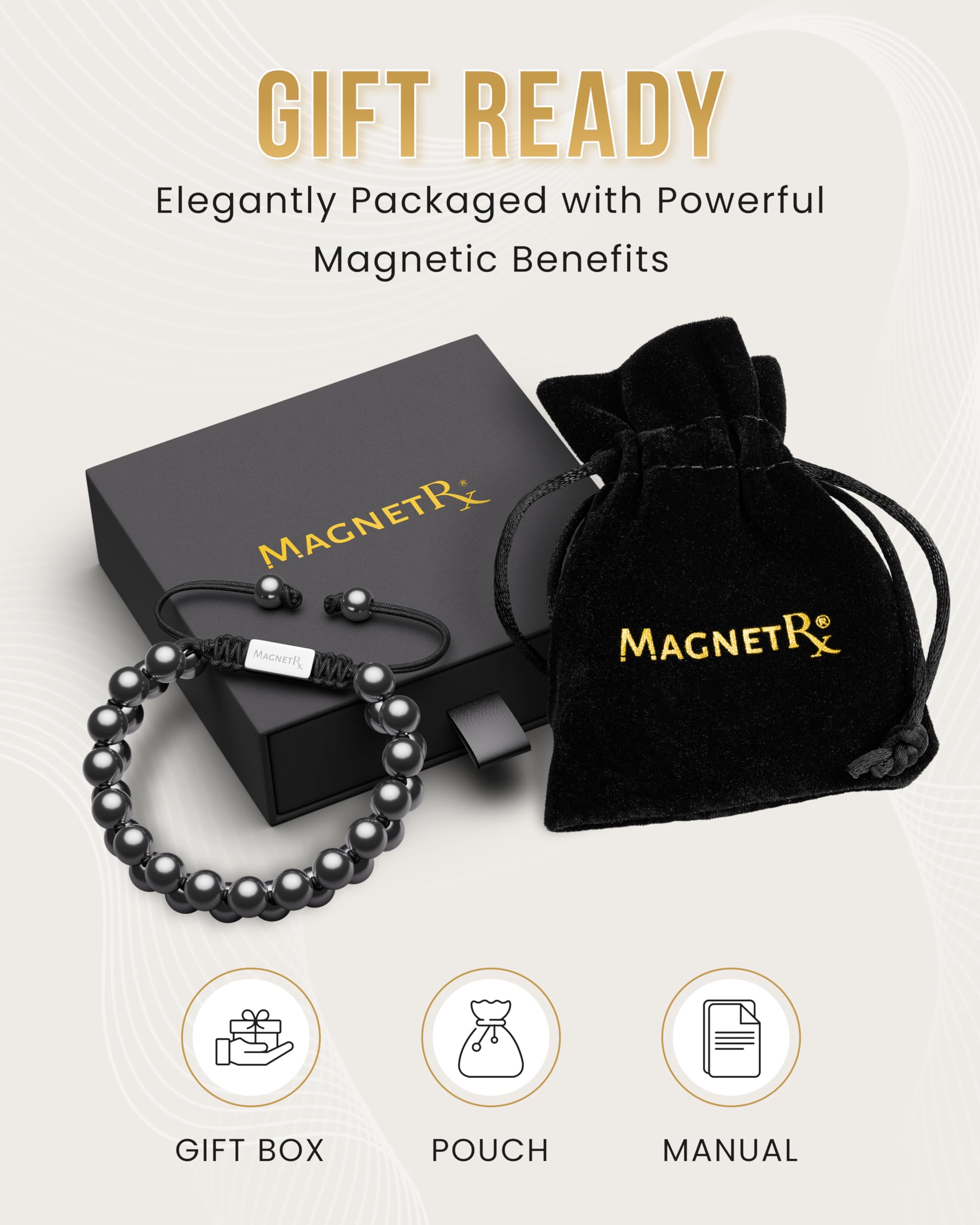 MagnetRX pulsera en ambiente cotidiano complementando el atuendo