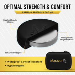 MagnetRX separadores de goma 1 mm para ajustar fuerza magnética