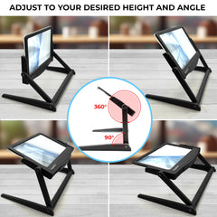 MAGNIPROS lupa encendida en luz fría para máximo detalle visible