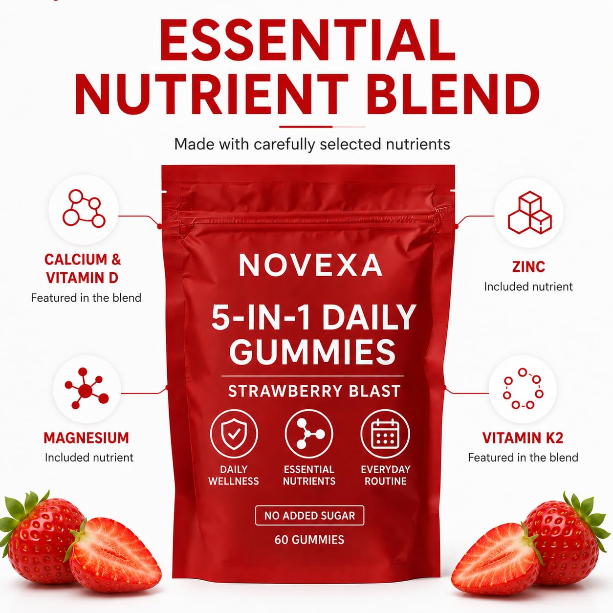 Etiqueta nutricional de Magnixa Novexa mostrando información clara