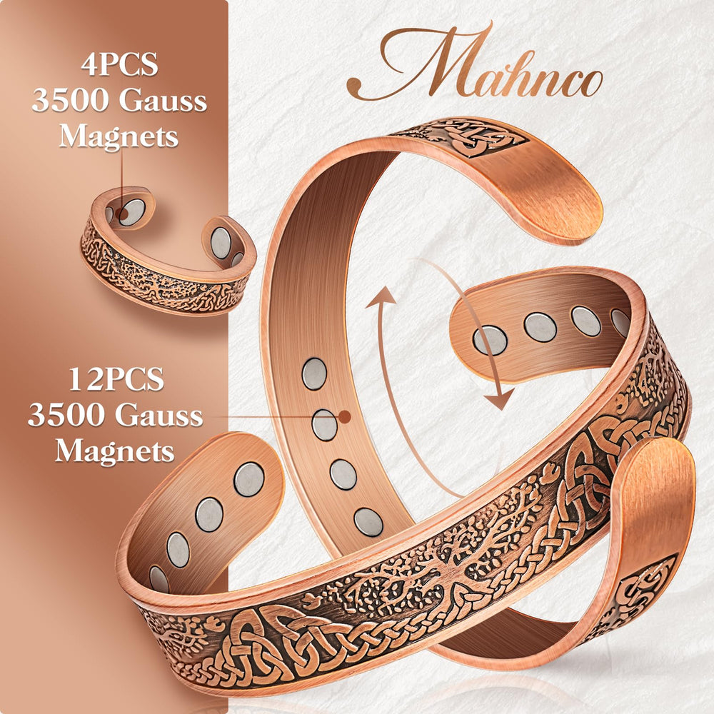 Mahnco primer plano de imanes, potencia magnética visible