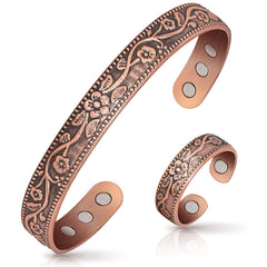 Mahnco pulsera frontal mostrando diseño vintage y ajuste cómodo