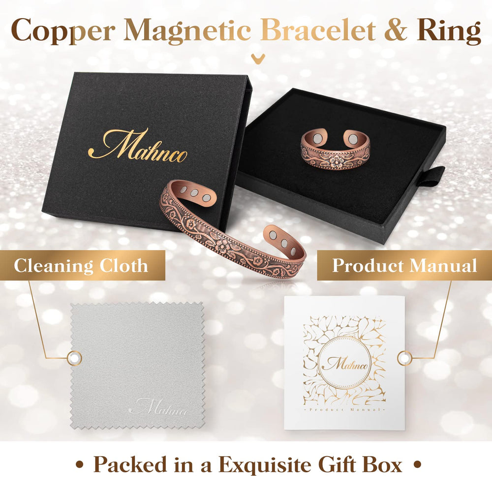 Mahnco set en caja de regalo listo para aniversarios o cumpleaños