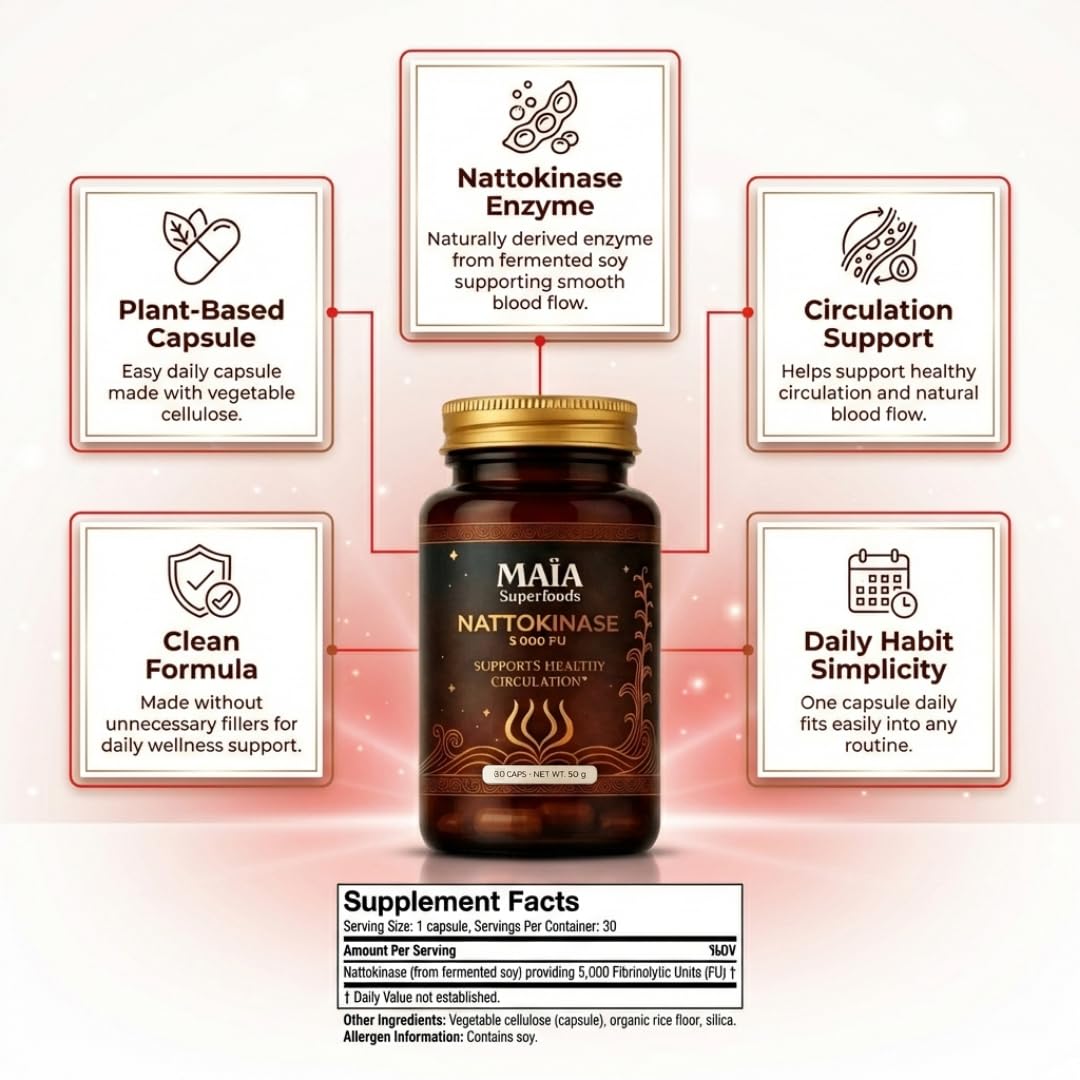 MAÏA SUPERFOODS close-up de soja fermentada origen del ingrediente principal