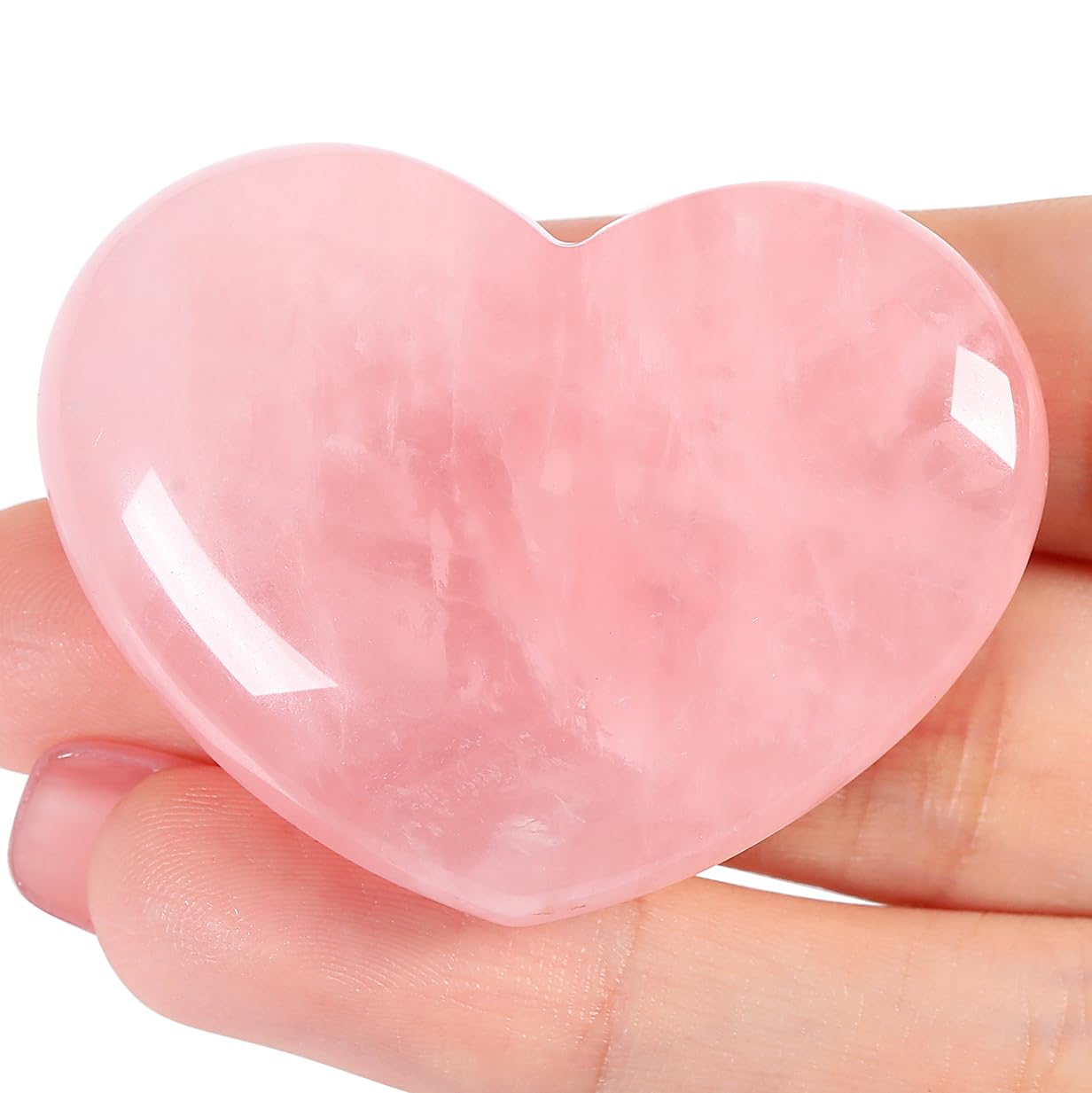 MAIBAOTA corazón frontal mostrando forma y brillo como regalo