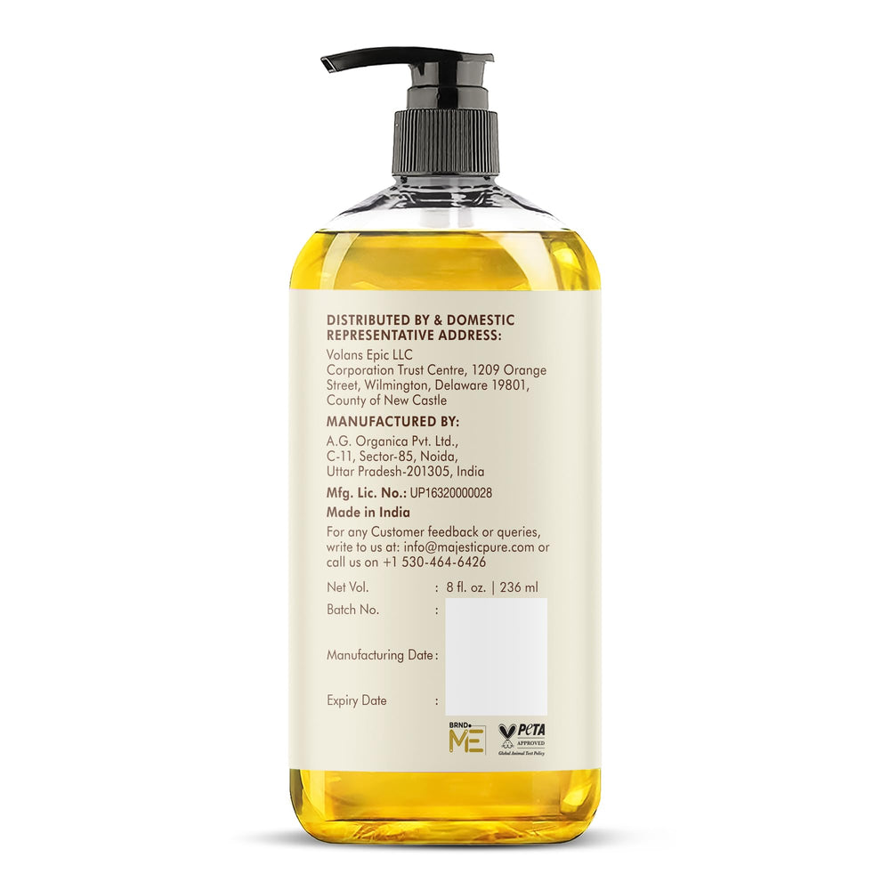 Majestic Pure aceite en ambiente de baño relajante, uso versátil