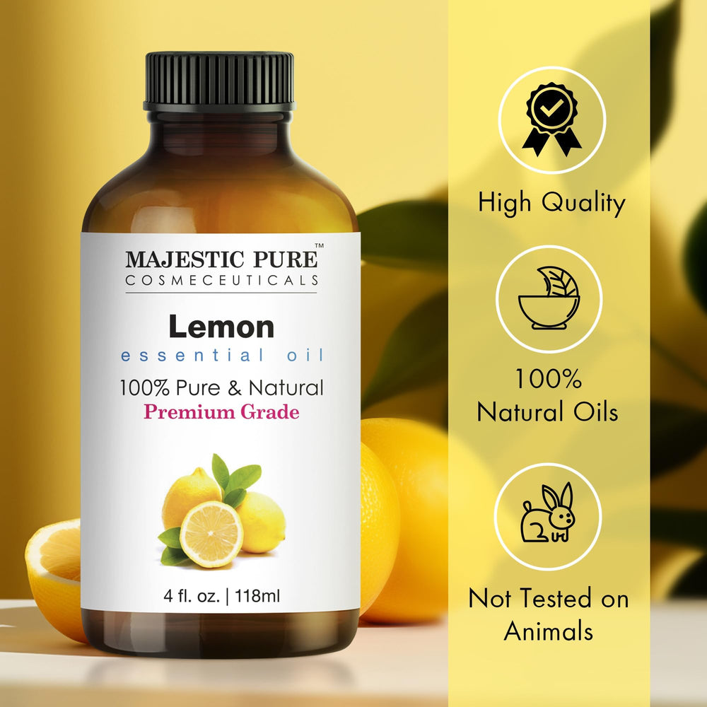 Majestic Pure gota de aceite en superficie mostrando pureza y brillo