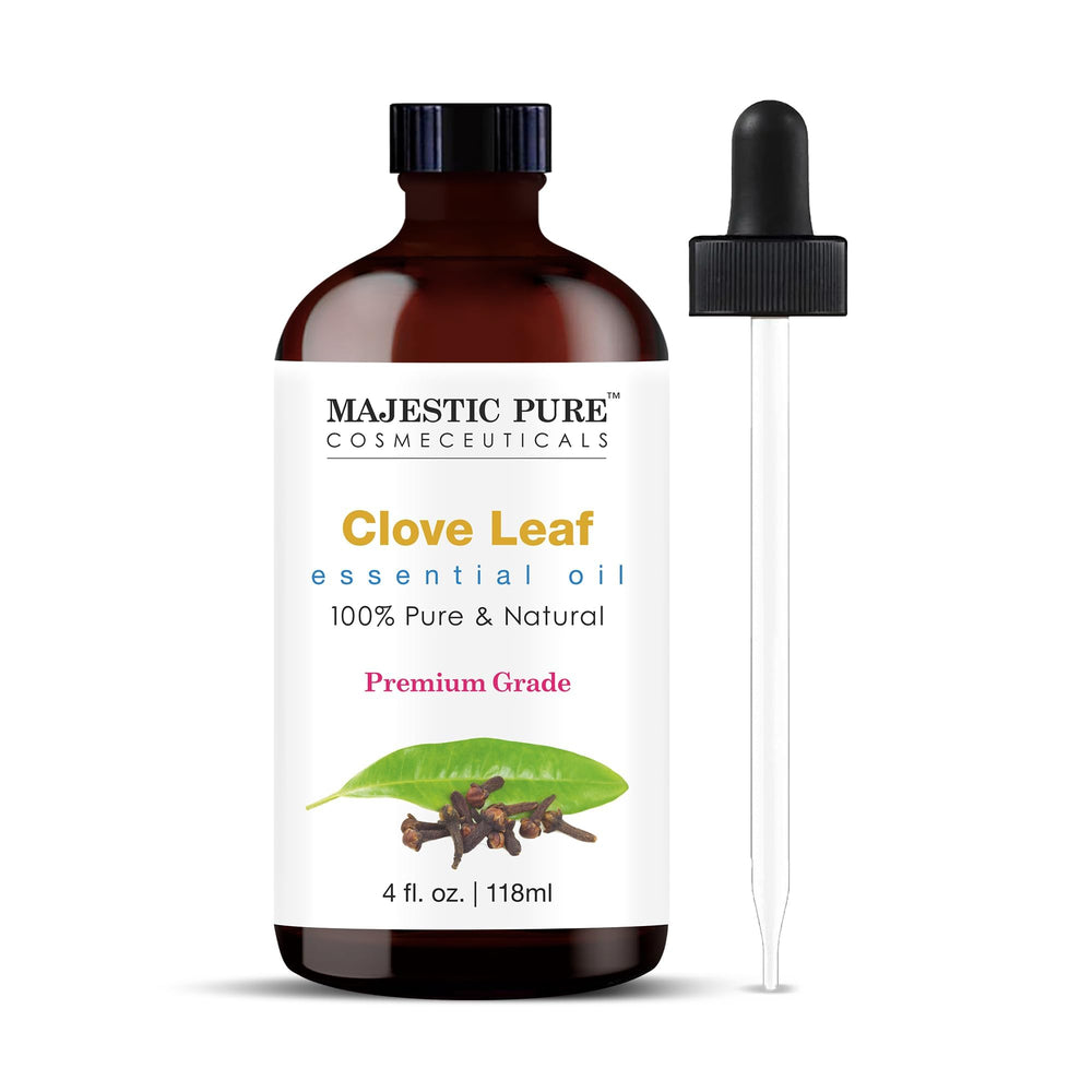Majestic Pure botella frontal mostrando etiqueta y volumen 4 fl oz, calidad garantizada