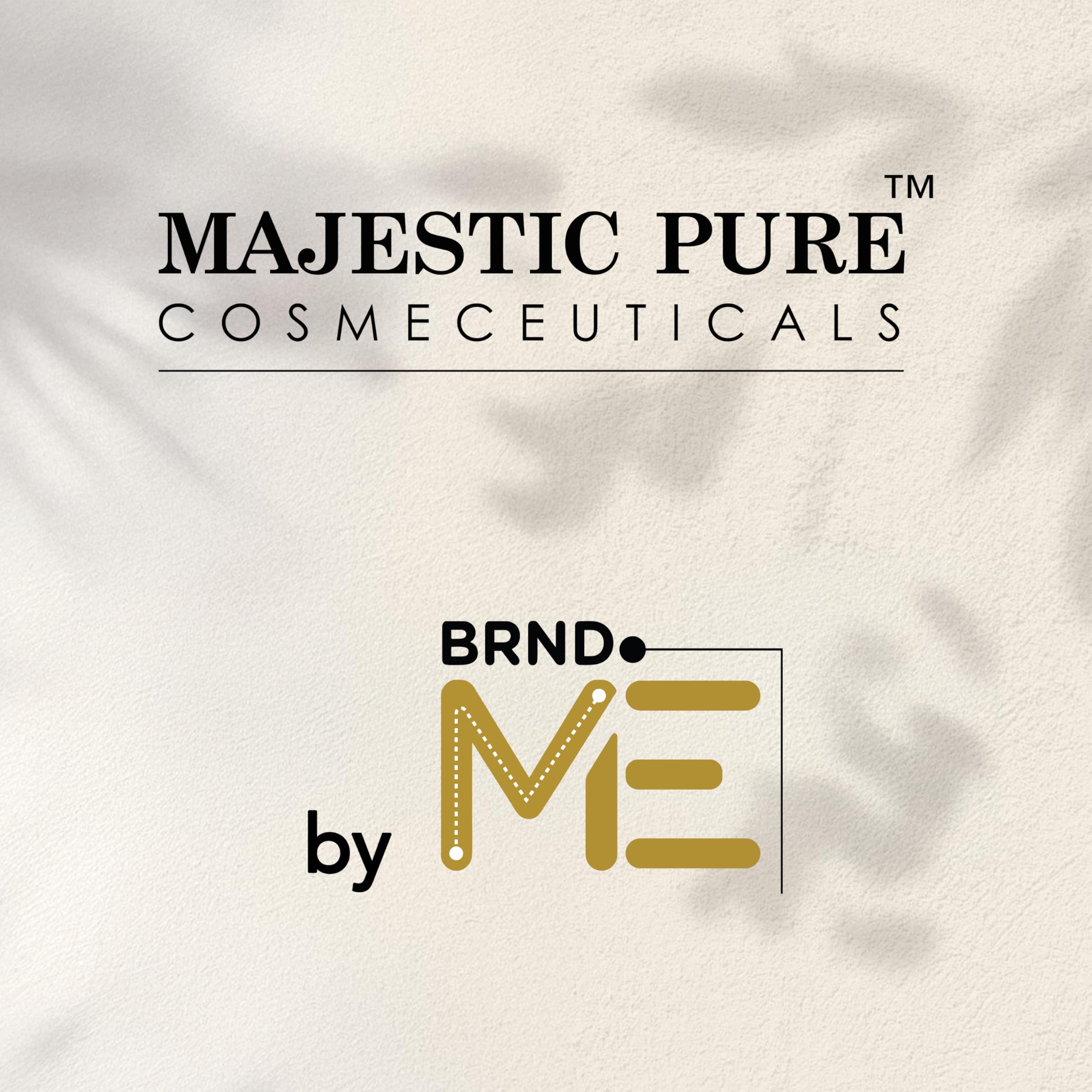 Majestic Pure frasco cerrado en estante para almacenamiento seguro