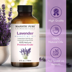 Majestic Pure primer plano del cuentagotas para dosificación precisa