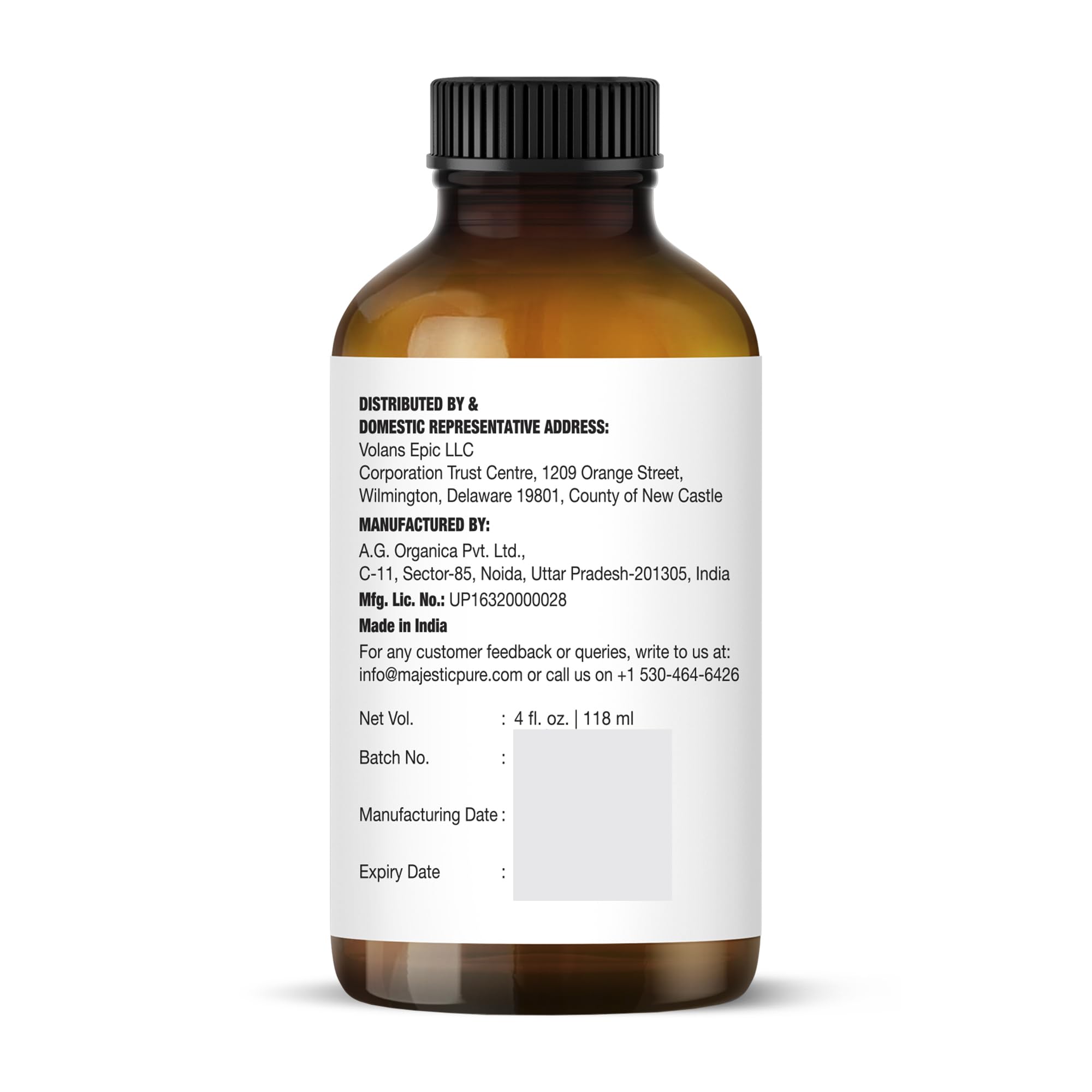 Majestic Pure aceite en difusor ilustrando aromatización efectiva
