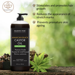 Majestic Pure manos aplicando aceite en cutículas para hidratación rápida
