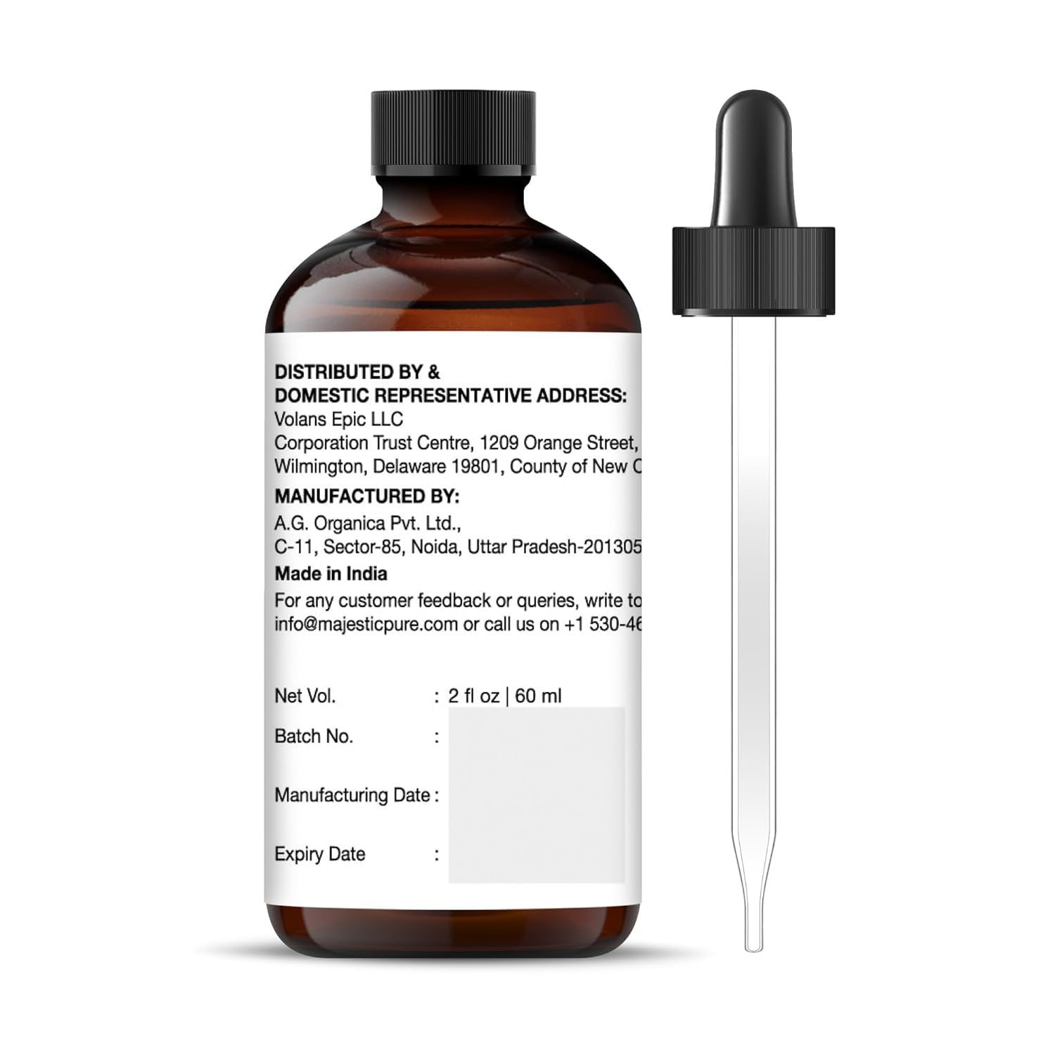 Majestic Pure mezclado con otros aceites para crear sinergias aromáticas