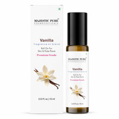Majestic Pure roll-on frontal mostrando el envase portátil y práctico