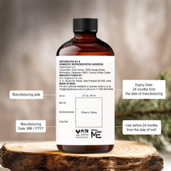 Majestic Pure mezclado con aceite portador para hacer aceite corporal casero