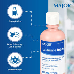 MAJOR etiqueta con ingredientes activos visibles para transparencia