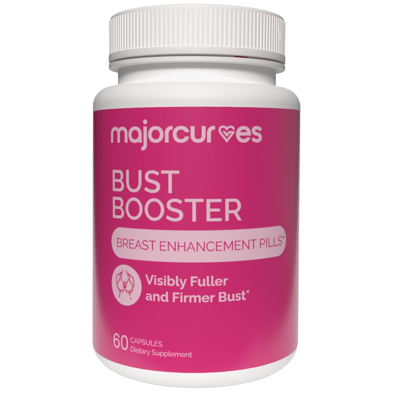 Major Curves envase frontal mostrando diseño y beneficios visibles
