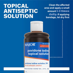 MAJOR etiqueta con ingredientes y dosis visible para seguridad del usuario