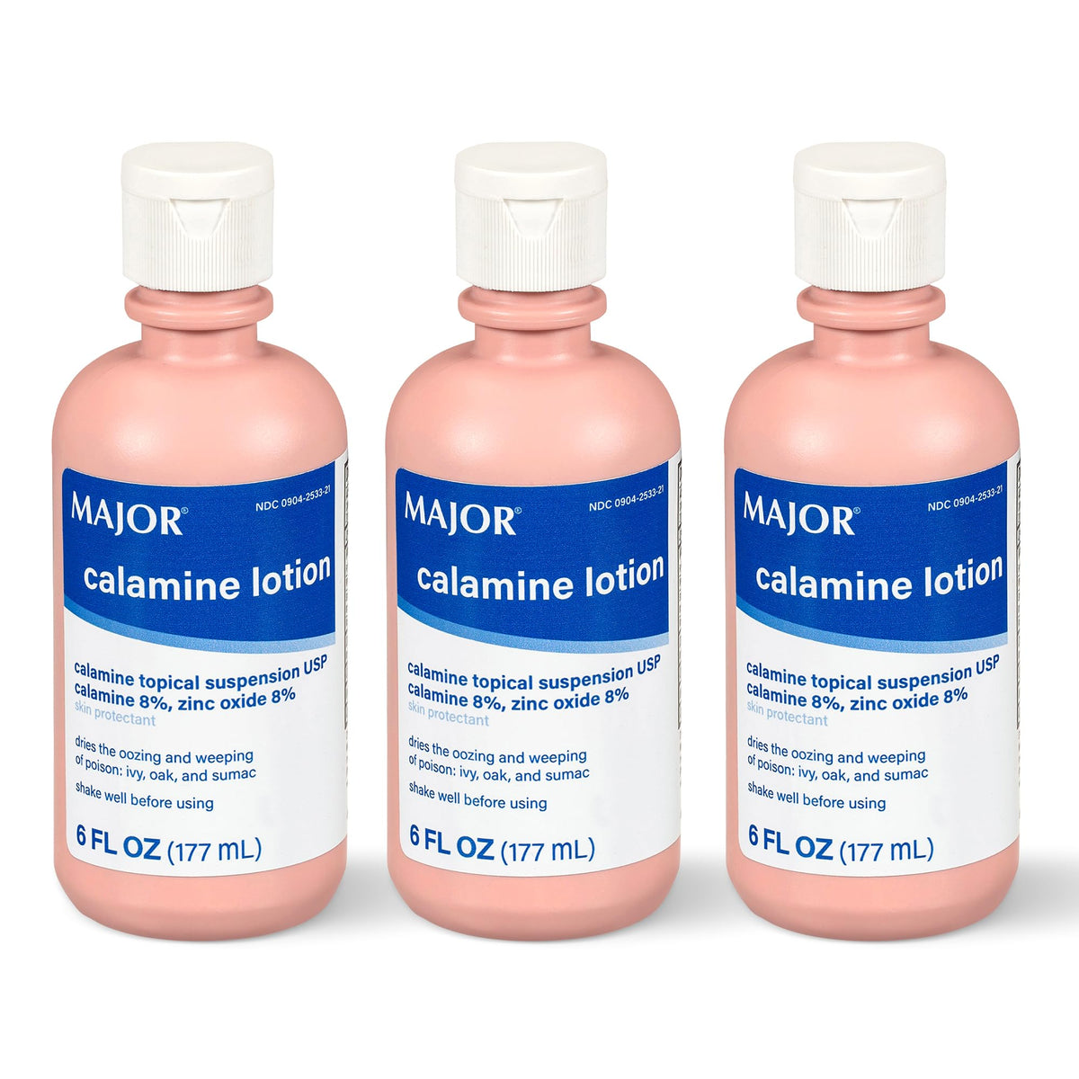 MAJOR frasco frontal mostrando etiqueta y volumen 177 mL para fácil identificación
