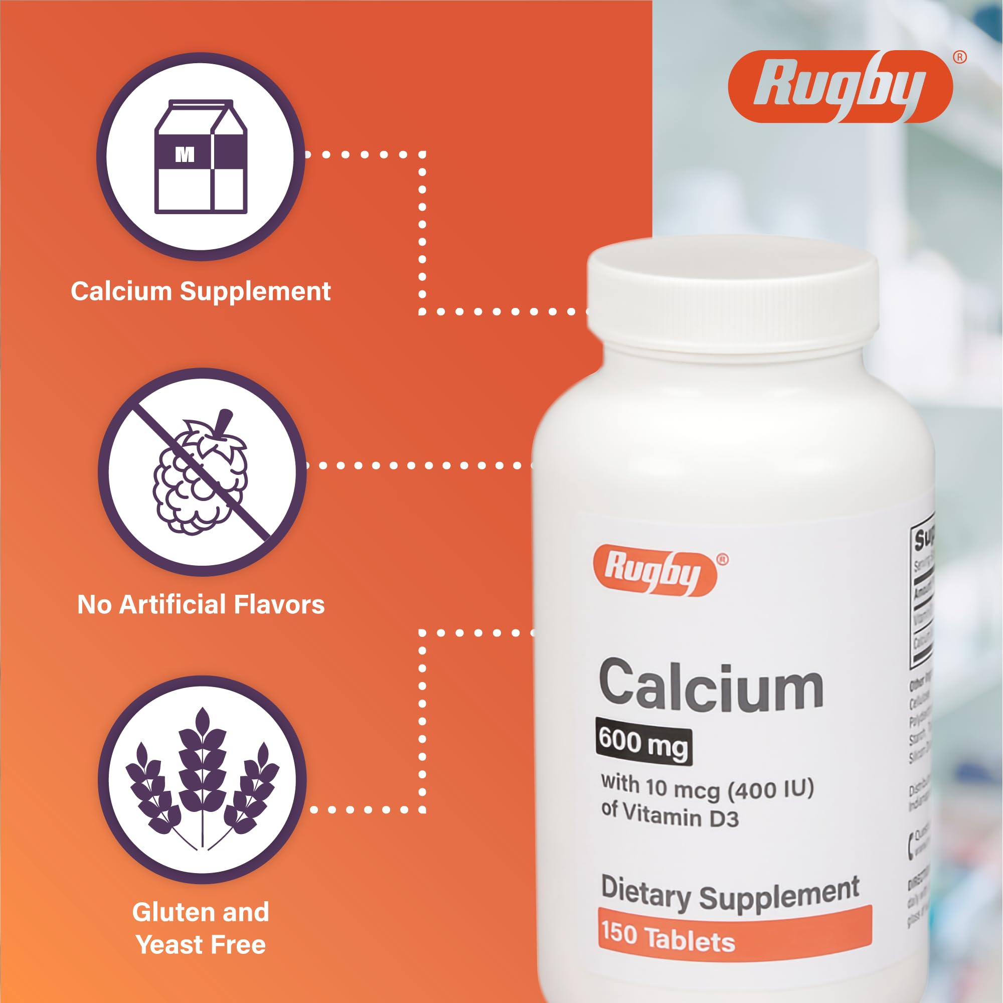 MAJOR Rugby etiqueta nutricional visible con ingredientes y dosis precisas