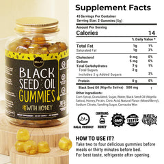 Maju Superfoods envase abierto con gominolas dispersas invitando a tomar