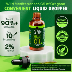 Maju Superfoods gotero vertiendo gotas para apreciar textura y dosificación fácil