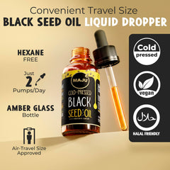 Maju Superfoods frasco de viaje 2 oz fácil de llevar y dosis controlada