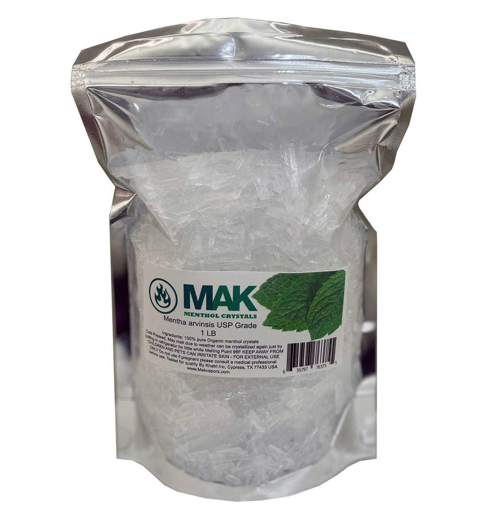 MAK cristales liberando vapor en ducha casera para ambiente refrescante
